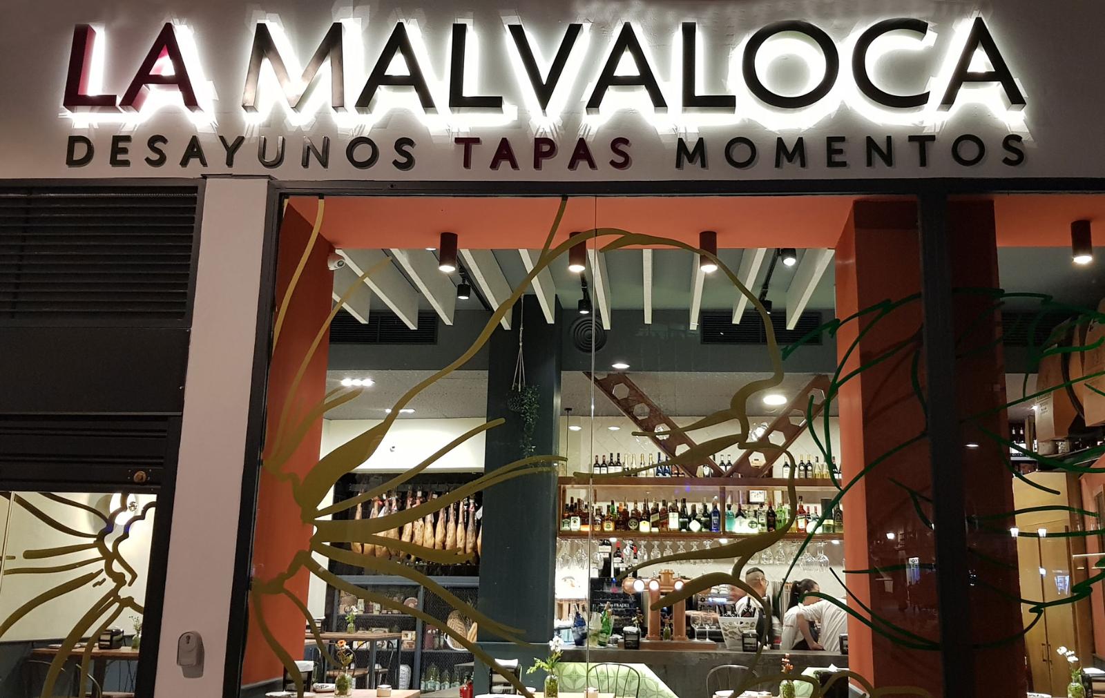 Fachada de La Malvaloca, Sevilla